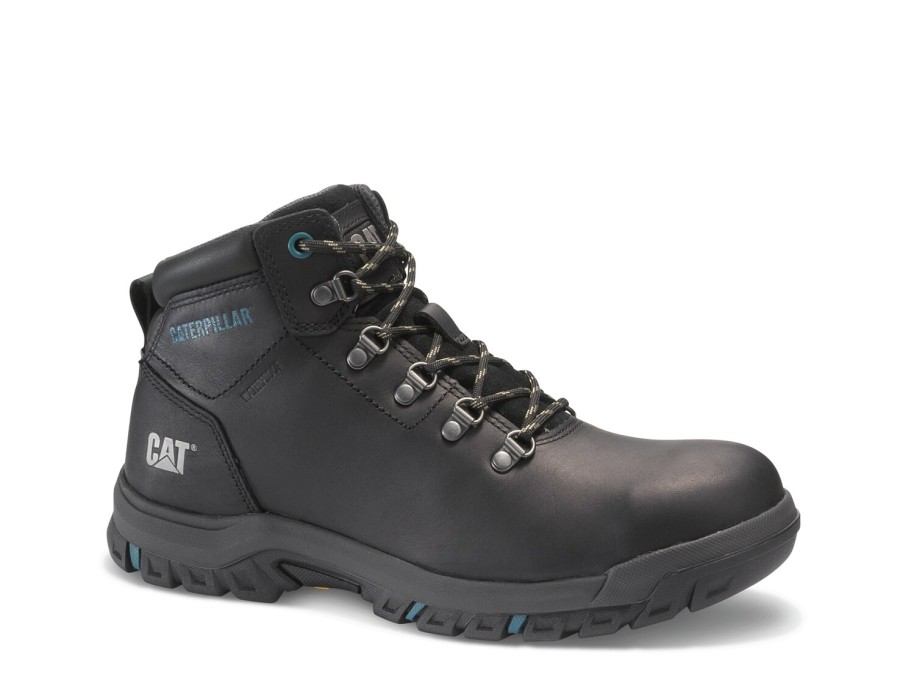 Best Caterpillar Mae Steel Toe Work Boot Black