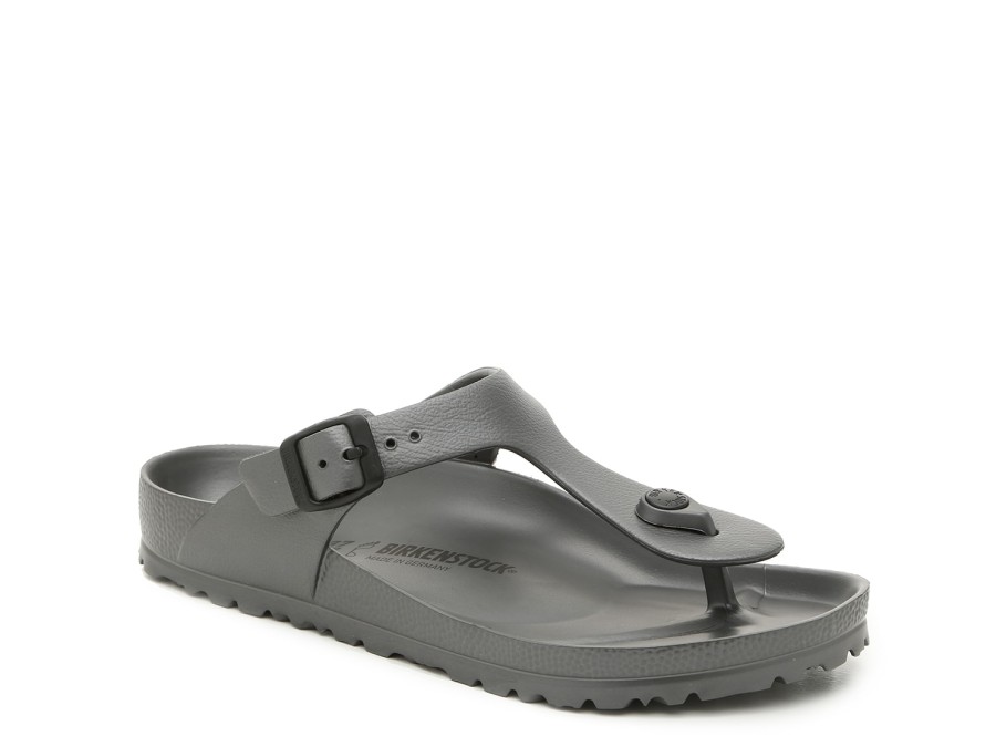 Best Birkenstock Gizeh Essentials Sandal - Women'S Pewter Metallic