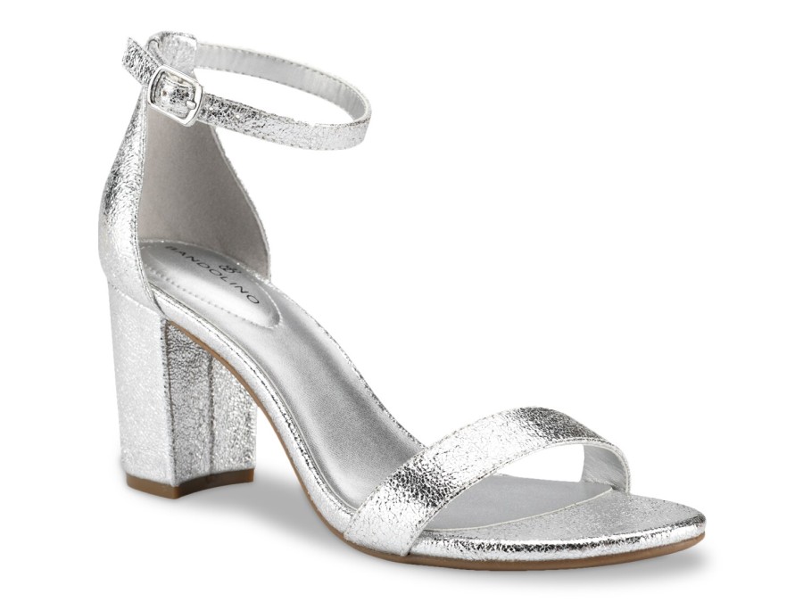 Best Bandolino Armory Sandal Silver Metallic