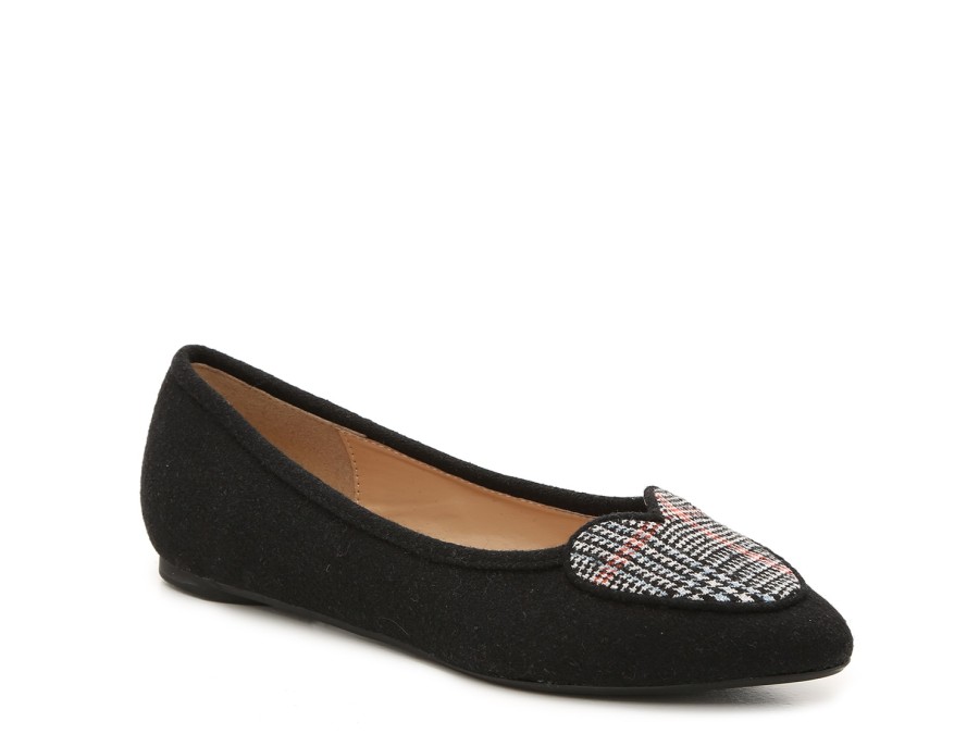 New Penny Loves Kenny Nookie Flat Black/Grey Glen Plaid