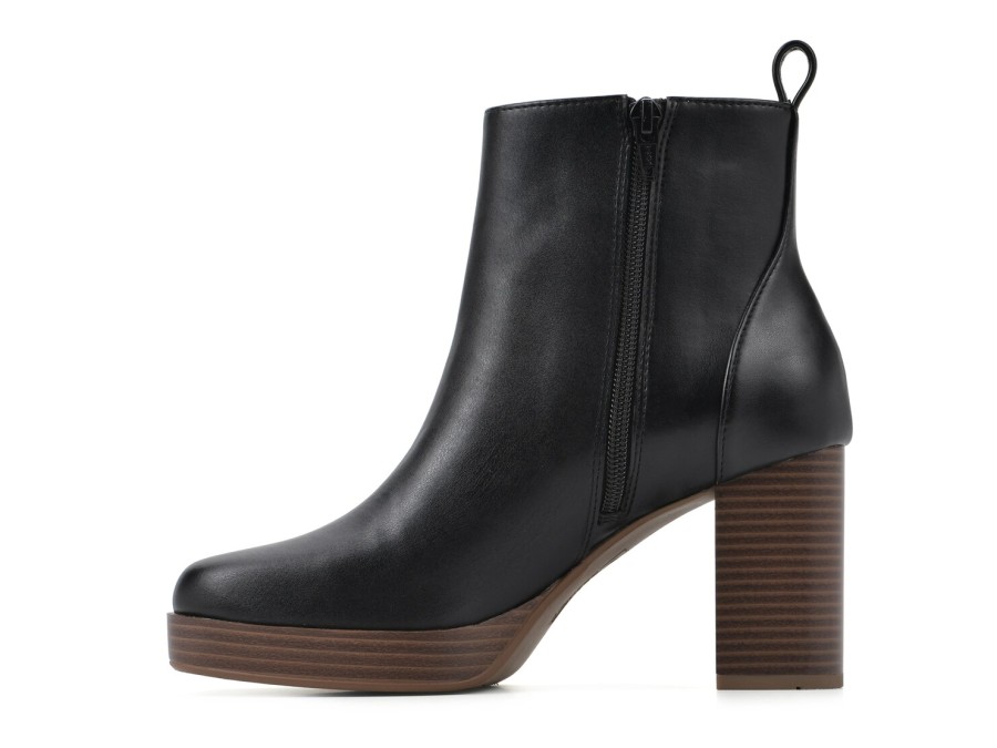 Best White Mountain Manito Platform Bootie Black