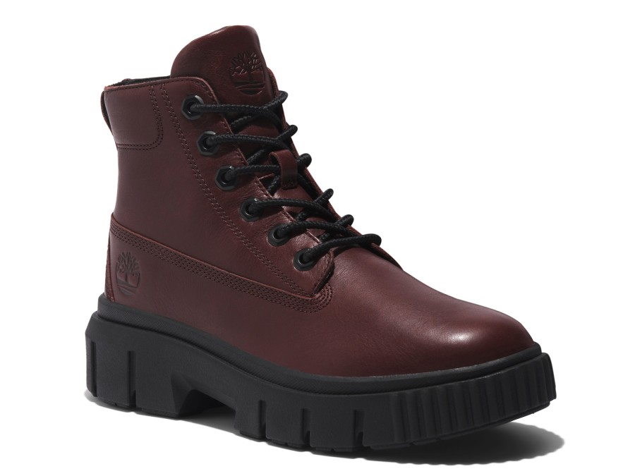 Hot Timberland Greyfield Bootie Burgundy