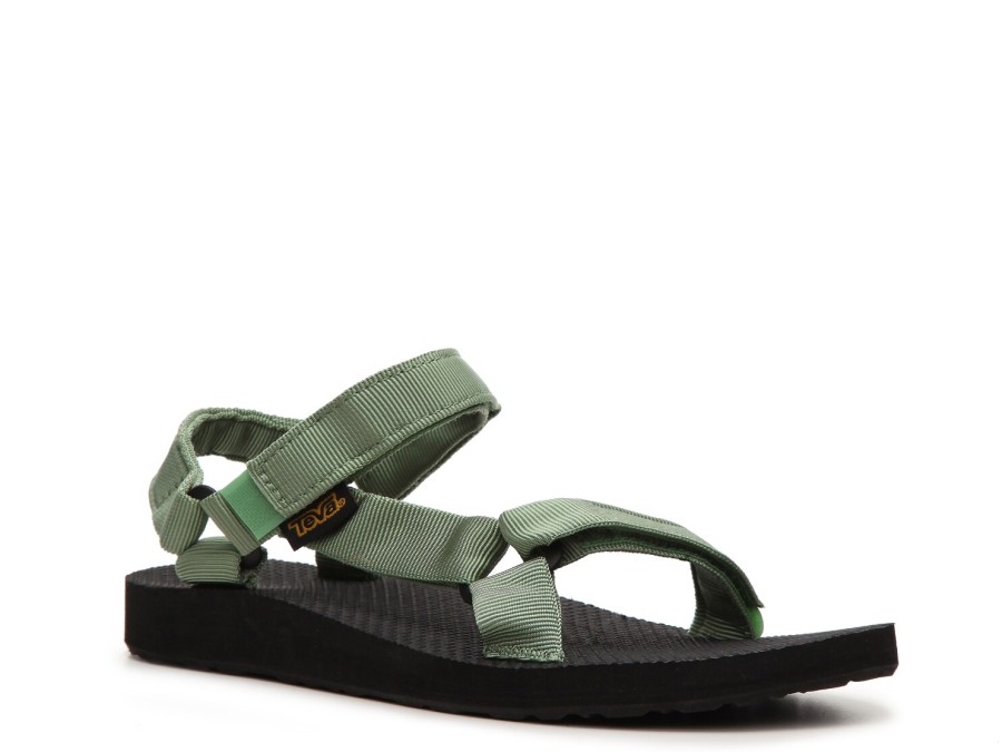 Clearance Teva Original Universal Sandal Sage Green/White Stripe