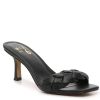 Online Mix No. 6 Elandra Sandal Black Faux Leather