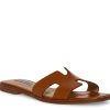 Best Steve Madden Hayden Sandal Cognac Leather