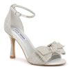 Hot Steve Madden Realm Sandal Silver Metallic