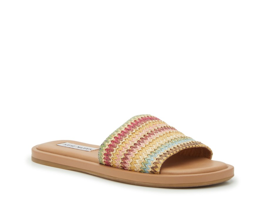 Clearance Steve Madden Sienna Sandal Tan/Multicolor