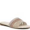 Hot Mix No. 6 Zail Sandal Gold/Silver/Bronze Metallic