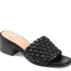 Hot Journee Collection Fylicia Mule Black