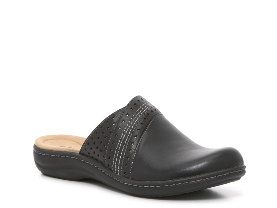 Clearance Clarks Laurieann Ease Mule Black