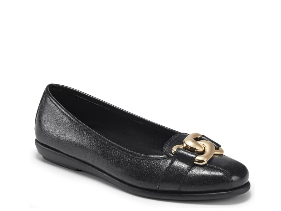 Hot Aerosoles Bristol Ballet Flat Black