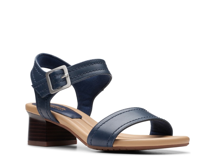 Online Clarks Desirae Coast Sandal Navy