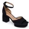 Hot Bernardo Raleigh Platform Sandal Black