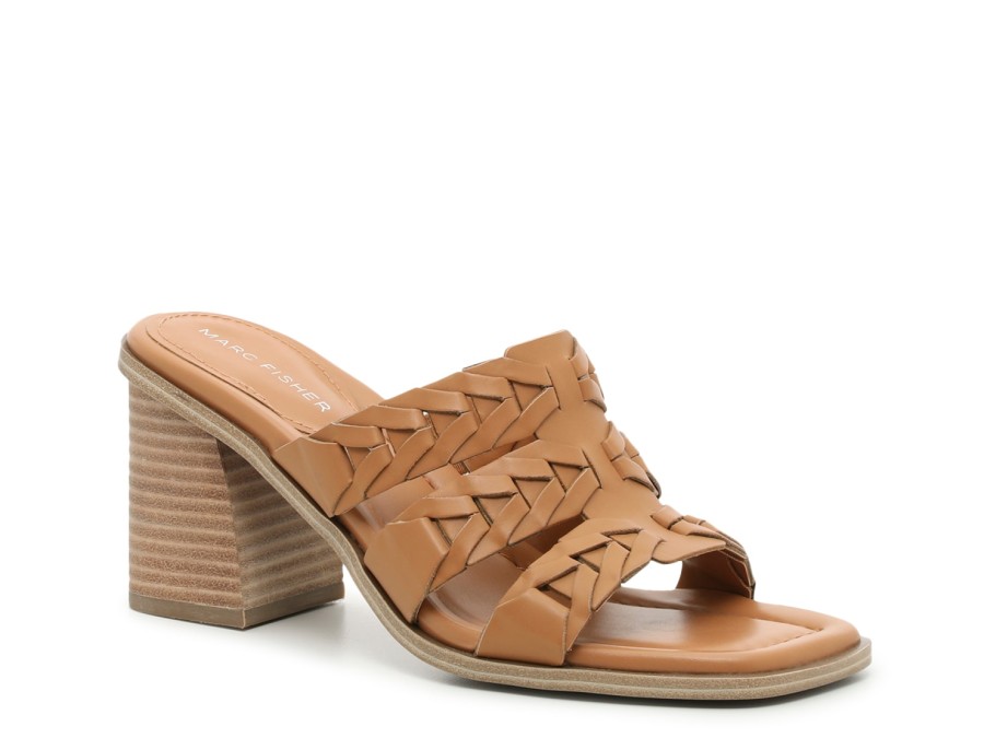 New Marc Fisher Matina Sandal Tan