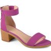 Hot Journee Collection Percy Sandal Purple