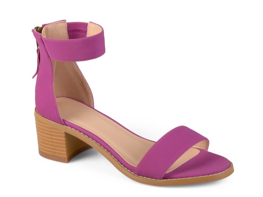 Hot Journee Collection Percy Sandal Purple