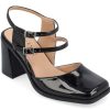 Best Journee Collection Caisey Pump Black