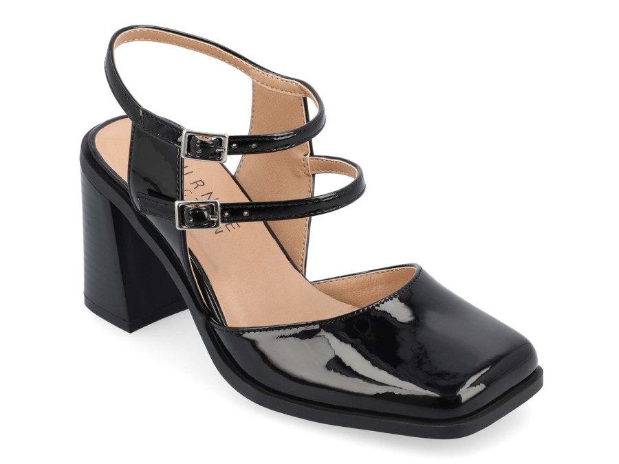 Best Journee Collection Caisey Pump Black