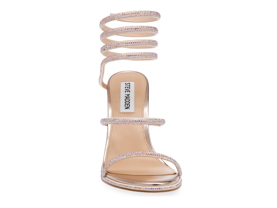 Clearance Steve Madden Exotica Sandal Rose Gold Metallic