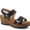 Wholesale Patrizia by Spring Step Woodrow Wedge Sandal Black