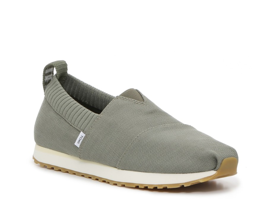 New TOMS Alpargata Resident Slip-On - Women'S Olive Green