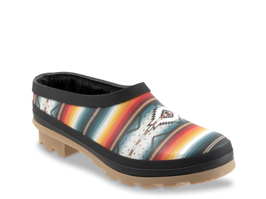 Wholesale Pendleton Saltillo Sunset Clog Black