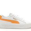 Best Puma Smash V3 Platform Sneaker - Women'S White/Orange