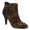 Wholesale Bellini Victoria Bootie Black/Tan Leopard Print