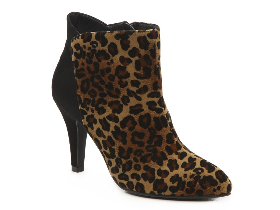 Wholesale Bellini Victoria Bootie Black/Tan Leopard Print