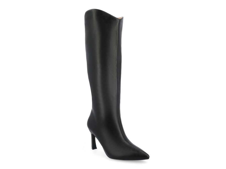 Clearance Journee Collection Rehela Wide Calf Boot Black