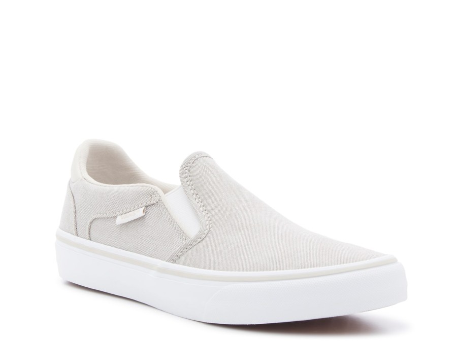 Best Vans Asher Deluxe Slip-On Sneaker - Women'S Taupe