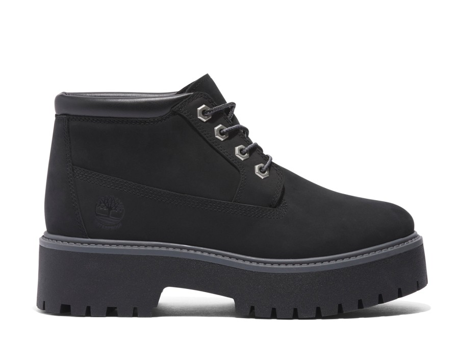 Best Timberland Stone Street Mid Waterproof Bootie - Women'S Jet Black