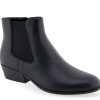 Hot Aerosoles Cerros Bootie Black Leather