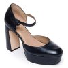 New Bernardo Valencia Platform Pump Black