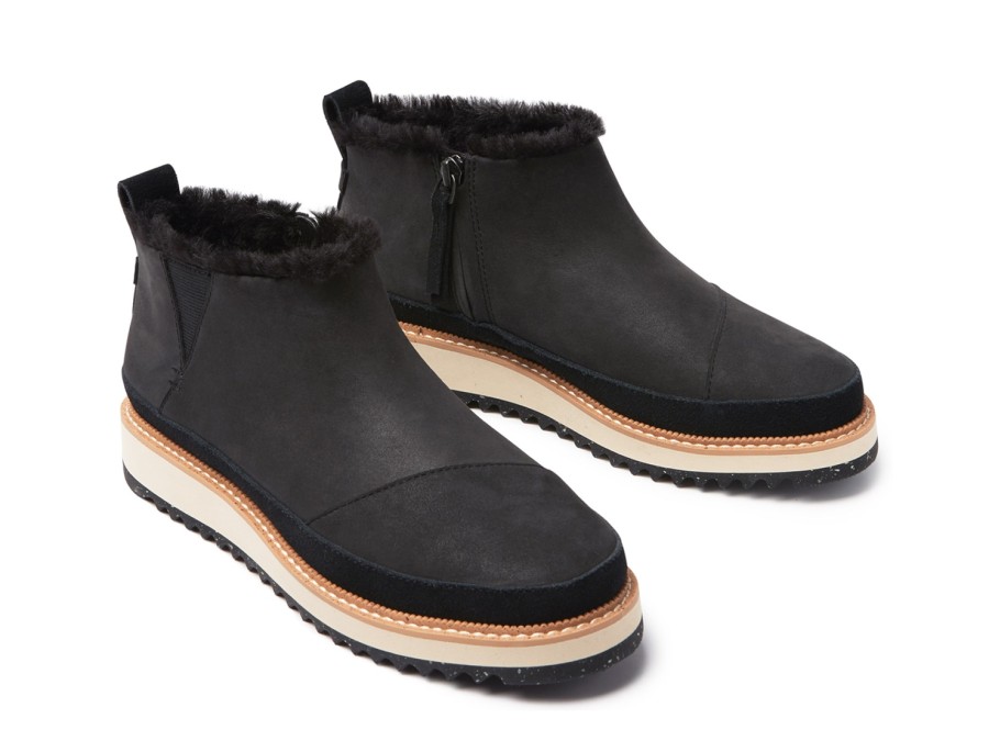 Best TOMS Marlo Bootie Black