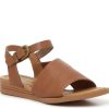 Hot Blowfish Malibu Ardice Wedge Sandal Cognac