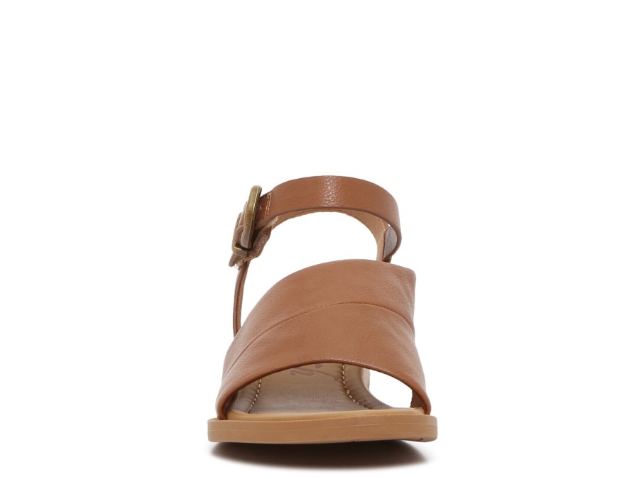 Hot Blowfish Malibu Ardice Wedge Sandal Cognac