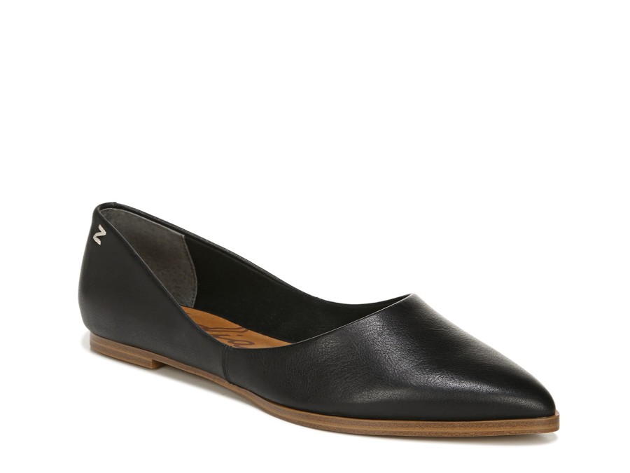 Hot Zodiac Hill Flat Black Leather