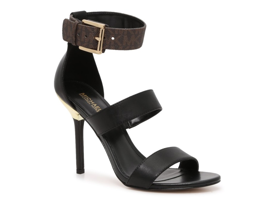 Clearance Michael Michael Kors Amal Sandal Black