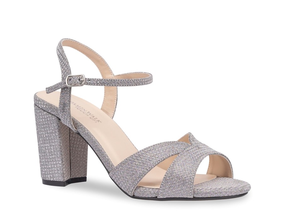 Hot Touch Ups by Benjamin Walk Riley Sandal Silver Metallic