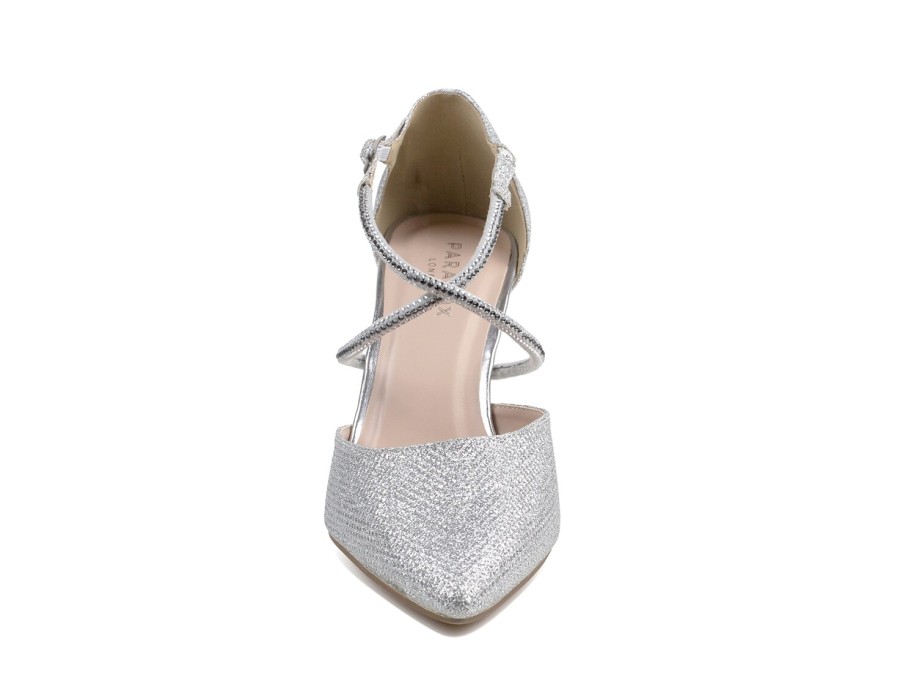 Wholesale Paradox London Kennedy Pump Silver Metallic