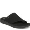 Clearance Ryka Margo Toe Loop Sandal Black