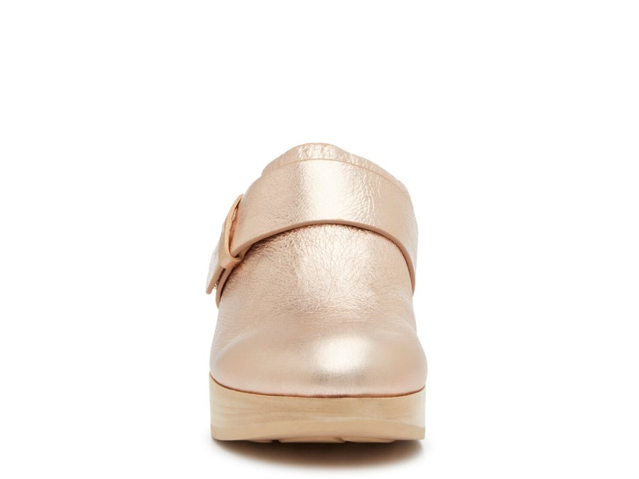 Wholesale Gentle Souls Henley Clog Rose Gold Metallic