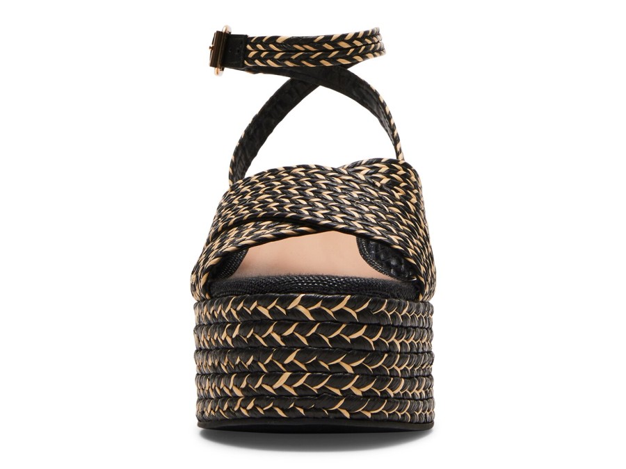 Online STEVEN NEW YORK Randal Platform Sandal Black Multicolor