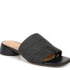 Clearance Franco Sarto Loran Sandal Black Raffia