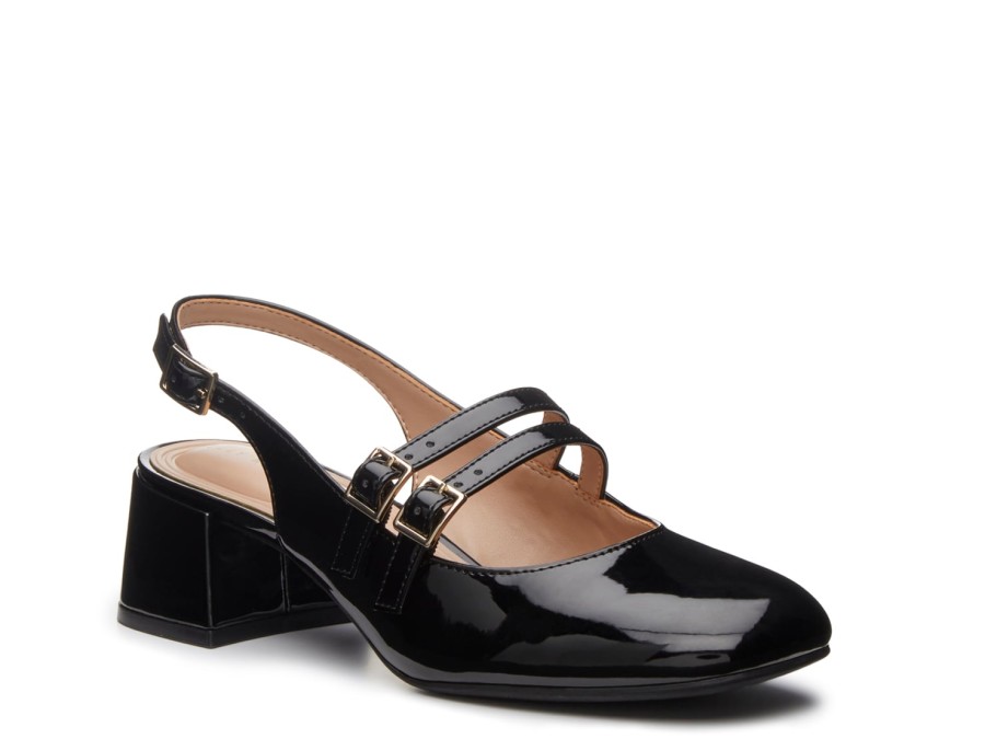 Wholesale Kelly & Katie Pimmie Mary Jane Pump Black