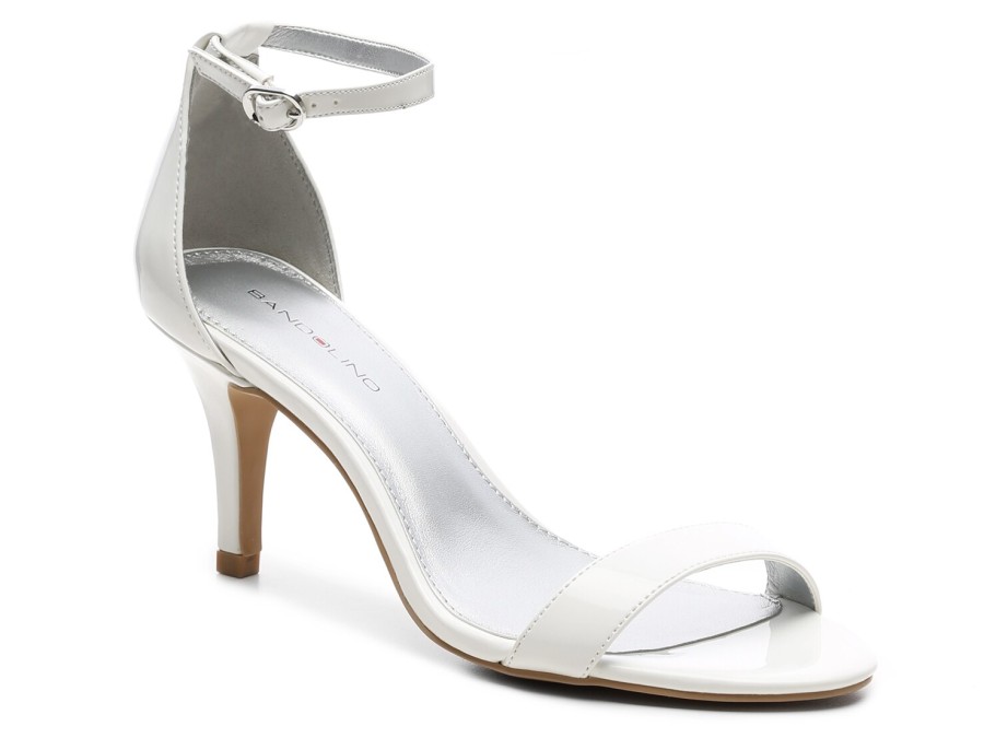 Clearance Bandolino Madia Sandal White