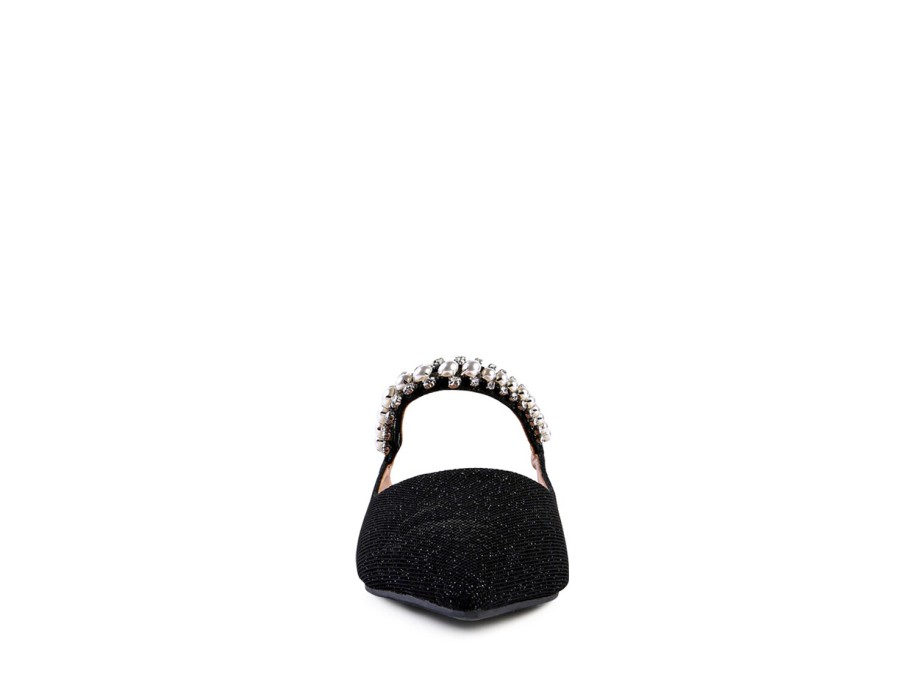 Online Rag & Co Geode Mule Black