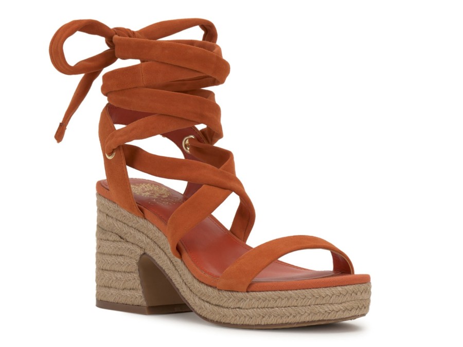 Wholesale Vince Camuto Roreka Espadrille Sandal Apricot Orange