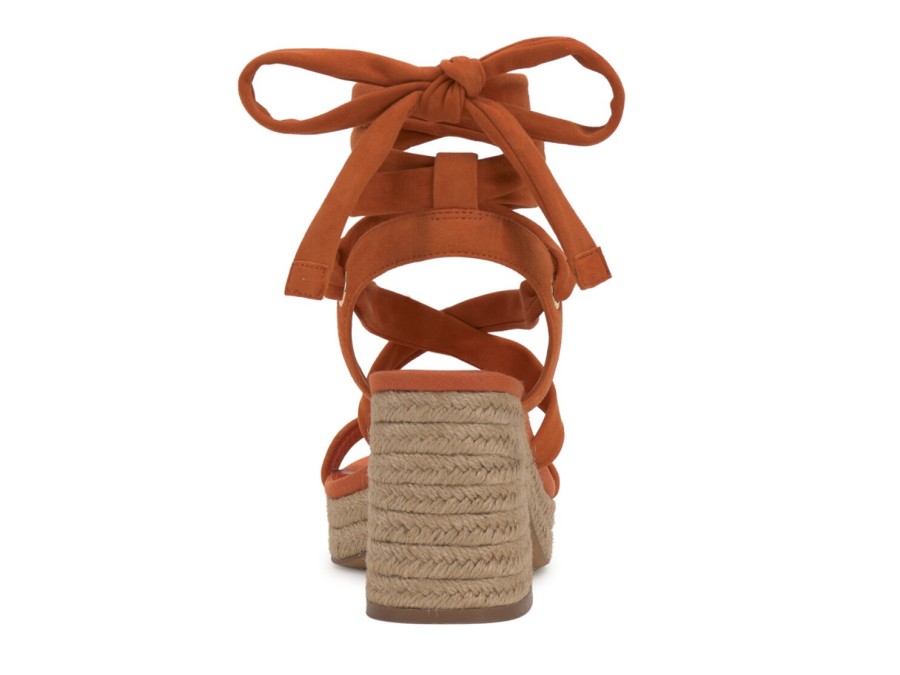 Wholesale Vince Camuto Roreka Espadrille Sandal Apricot Orange